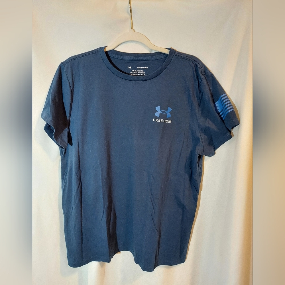 Under Armour Men's Navy Freedom Tee